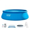 Intex 26168 - Piscina Easy Set 457 x 122 cm con Pompa, Filtro e Scaletta
