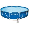Intex 28202 - Piscina Metal Frame 305 x 76 cm con Filtro e Pompa