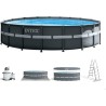 Intex 26330 - Piscina Ultra XTR Frame 549 x 132 cm con Pompa, Filtro e Scaletta
