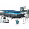 Intex 26374 - Piscina Ultra XTR Frame 975 x 488 x 132 cm con Pompa, Filtro e Scaletta