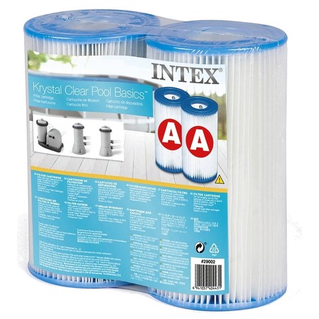 Intex 29002 - Cartuccia Filtro Media Modello A 2 Pezzi
