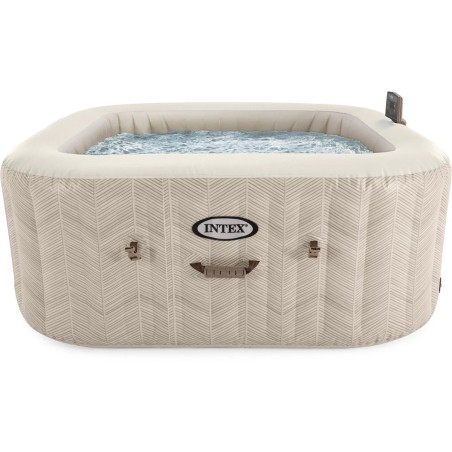Intex 28446 - Pure Spa Idromassaggio Chevron 4 Posti 175 x 124 cm