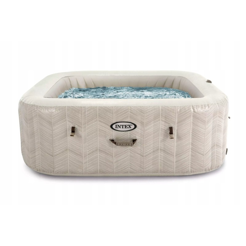 Intex 28472 - Pure Spa Idromassaggio Chevron 6 Posti 196 x 145 cm