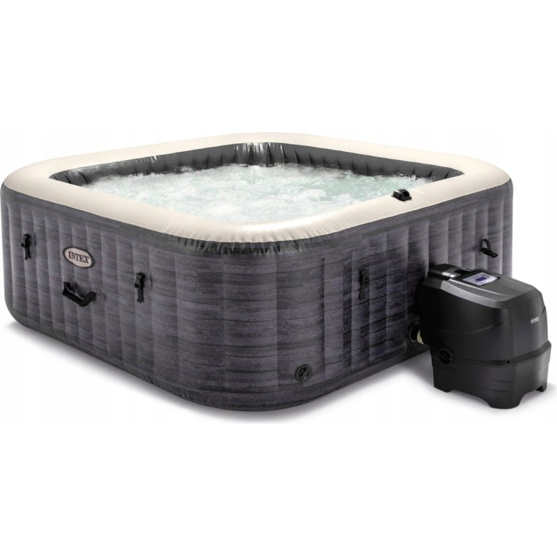 Intex 28452 - Pure Spa Idromassaggio Greystone Deluxe 6 Posti 196 x 145 cm