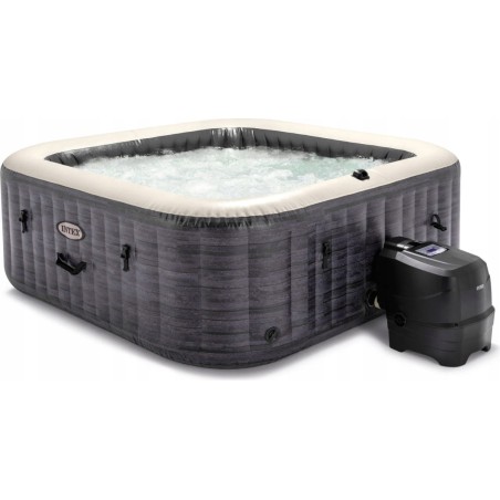 Intex 28452 - Pure Spa Idromassaggio Greystone Deluxe 6 Posti 196 x 145 cm
