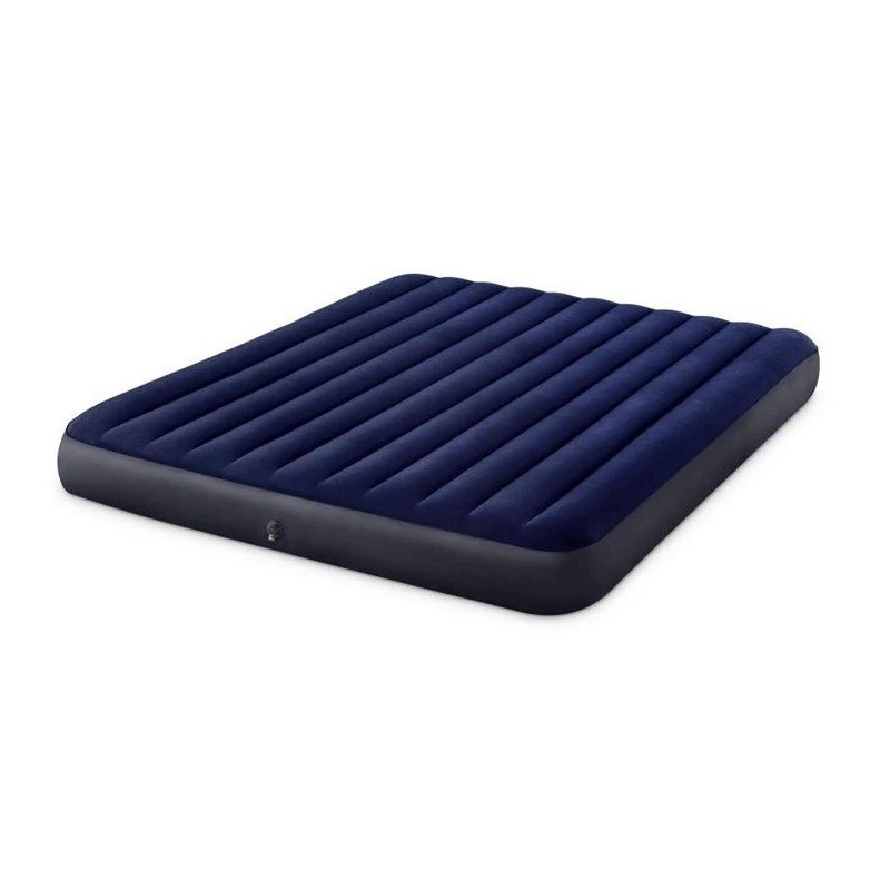 Intex 64755 - Materasso Camping Classic Downy King 203 x 183 x 25 cm