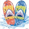 Jilong 35017 - Surf Gonfiabile Shark con Maniglie 100 x 50 cm