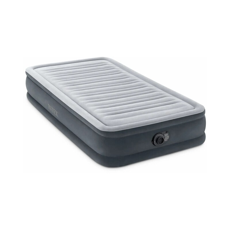 Intex 67766 - Materasso Comfort Plush Autogonfiante Una Piazza 99 x 191 x 33 cm
