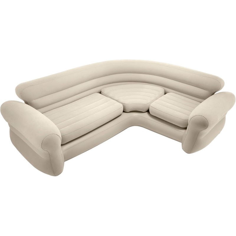 Intex 68575 - Divano Sofa Angolare 257 x 203 x 76 cm
