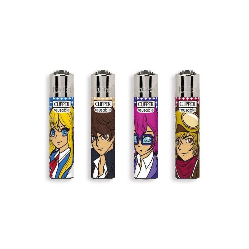 Clipper 8075 - Accendini Clipper Micro Manga Conf.48 pz