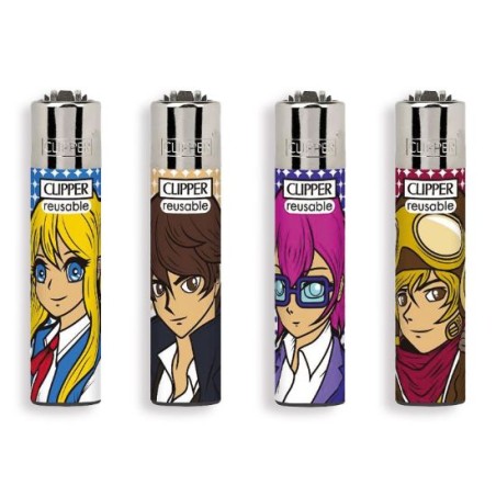 Clipper 8075 - Accendini Clipper Micro Manga Conf.48 pz