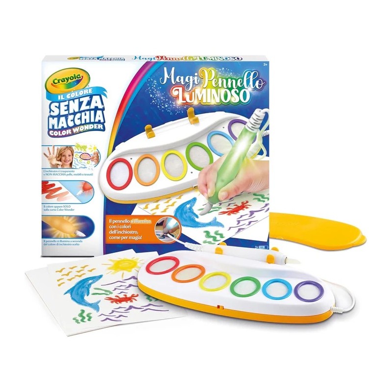 Crayola 6000 - Color Wonder Pennello Magico Luminoso