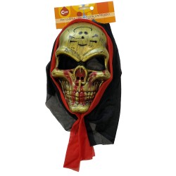 Ciao 30839 - Maschera Teschio Skully con Cappuccio Ass