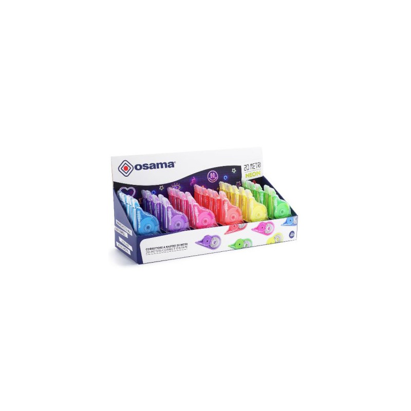 Osama 45054 - Correttore a Nastro Neon