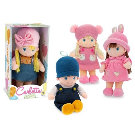 Teorema 68813 - Bambola di Pezza Carlotta 35cm con Cappello