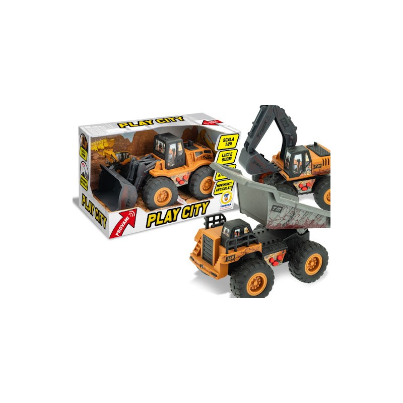 Teorema 80169 - Mezzi da Cantiere Luci e Suoni Scala 1:24