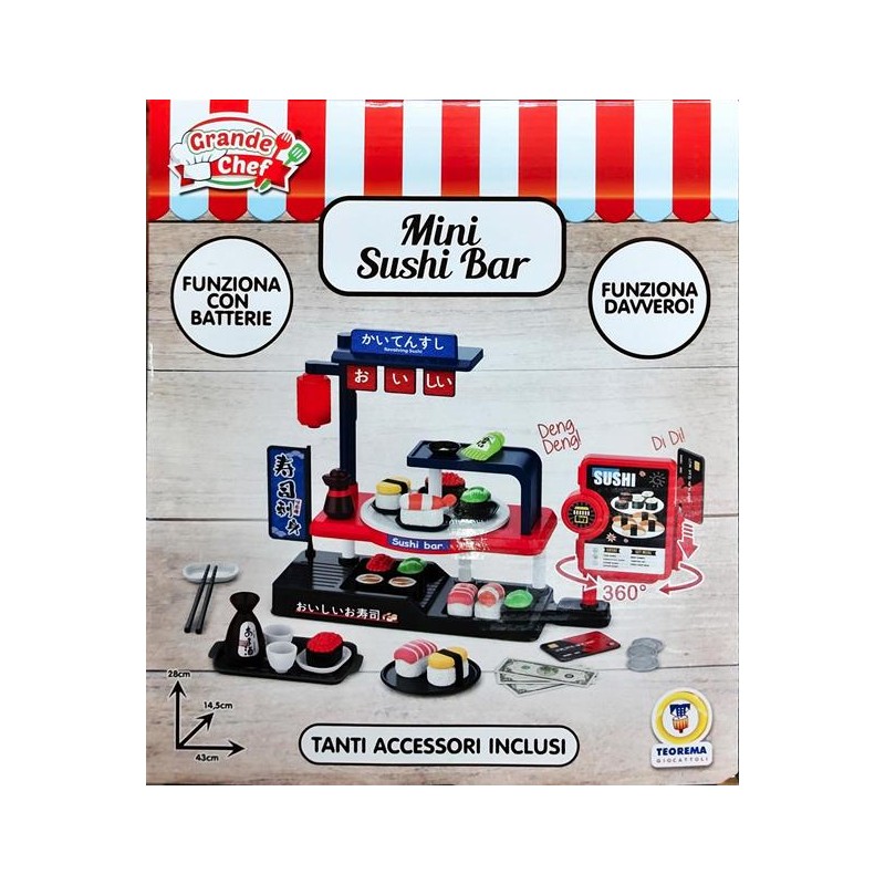 Teorema 80567 - Mini Sushi Bar Funzioni Reali