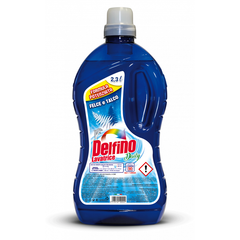 Delfino 46153 - Lavatrice Felce e Talco 2,3 Lt