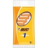 Bic 912437 - Rasoi Usa e Getta Monolama Busta 5 pz