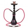 Atomic 0230418 - Narghilè 45 cm Nero/Rosa