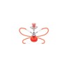 Atomic 0230330 - Narghile 25 cm Rosso