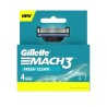 Gillette 301 - Ricambi Rasoio Mach3 4 pz