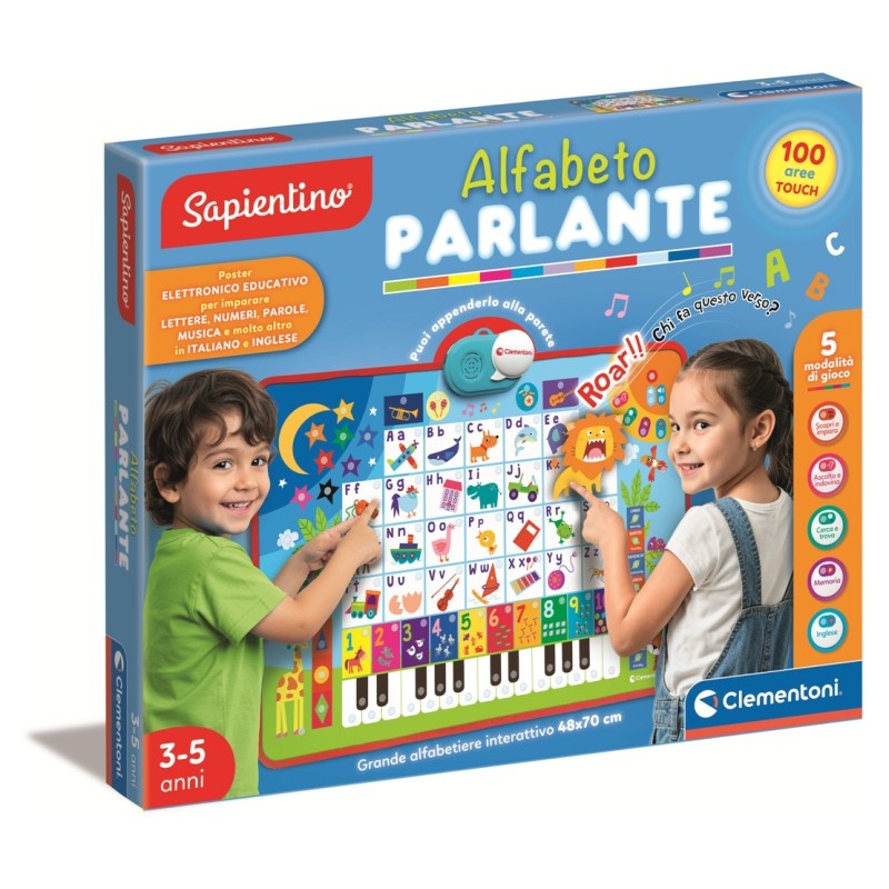 Clementoni 16665 - Sapientino - Alfabeto Parlante