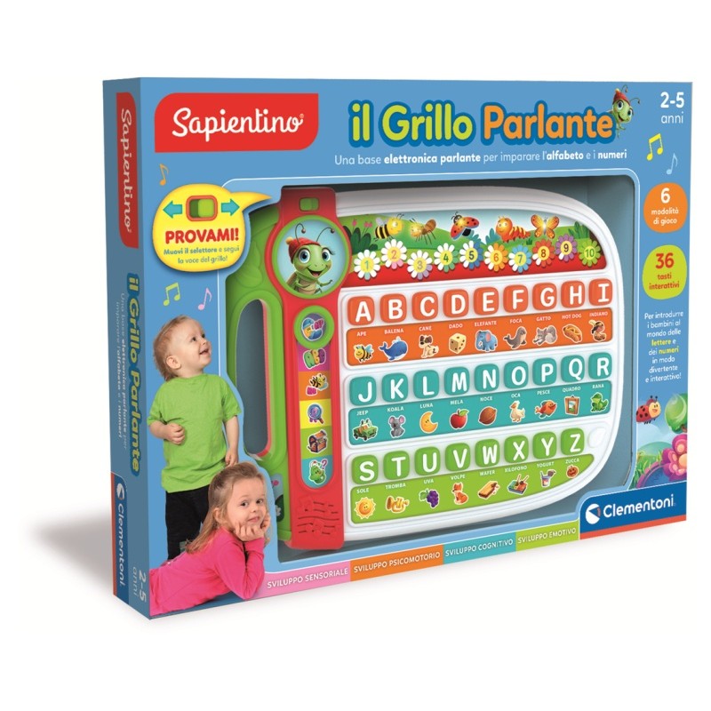 Clementoni 16801 - Sapientino - Il Grillo Parlante Abc
