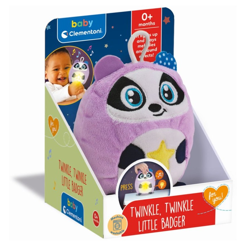 Clementoni 17556 - Baby Clementoni - Twinkle Twinkle Little Badger