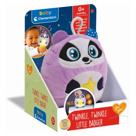 Clementoni 17556 - Baby Clementoni - Twinkle Twinkle Little Badger