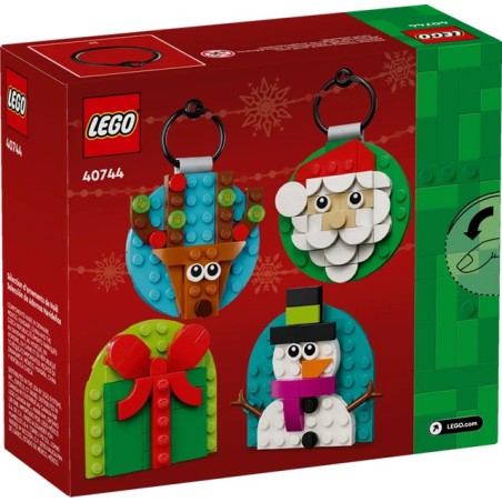 Lego 40744 - Iconic - Selezione di Decorazioni Natalizie