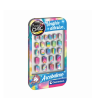 Clementoni 18133 - Crazy Chic - Unghie Adesive Arcobaleno