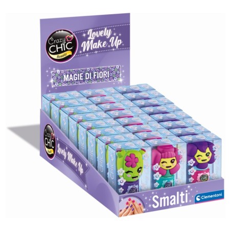 Clementoni 18132 - Crazy Chic - Smalti Magie Di Fiori