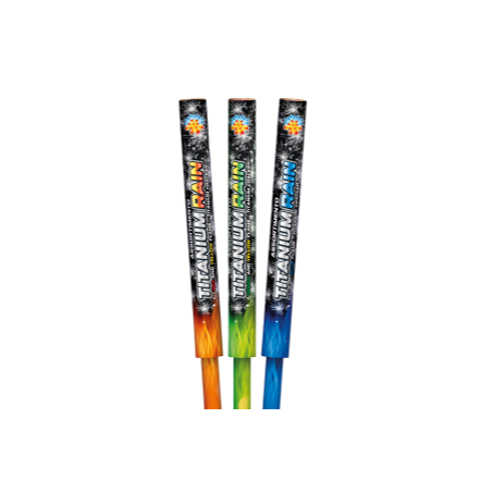 Borgonovo 0207M - Bengala Assortimento Titanium Rain 3 pz