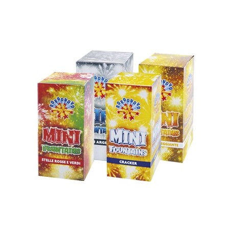 Borgonovo 0126M - Mini Fountains 4 pz