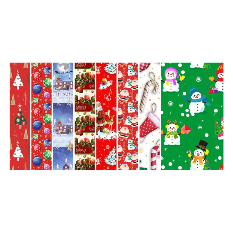 Florio 8501 - Rotolo Carta Regalo Natalizia 1Mt x 3Mt