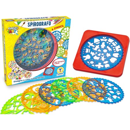 Teorema 80505 - Spirografo 6 Motivi