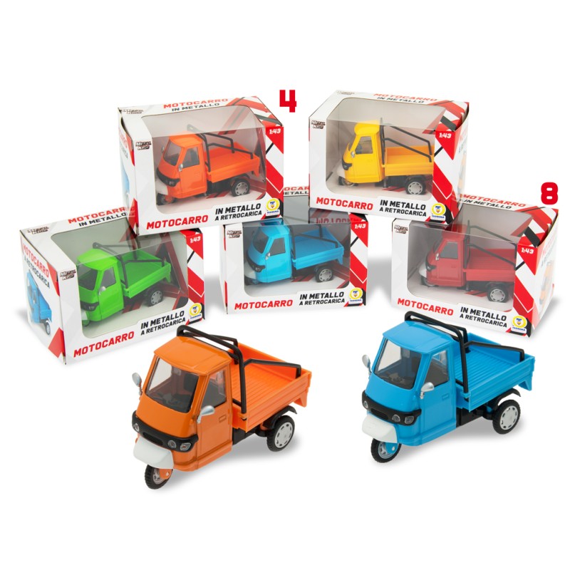 Teorema 74319 - Motocarro Die-cast Retrocarica