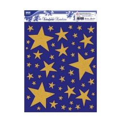 Lebez 3304 - Vetrofanie Stelle Colori Ass