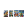 Cecami 50176 - Biglietti Natalizi 12x18 Conf.12 pz