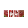 Cecami 50177 - Biglietti Buon Natale 12x18 Conf.12 pz