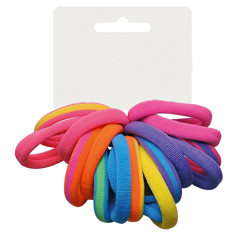 Fratelli Pesce 8809 - Elastici per Capelli Color Blister 16 pz