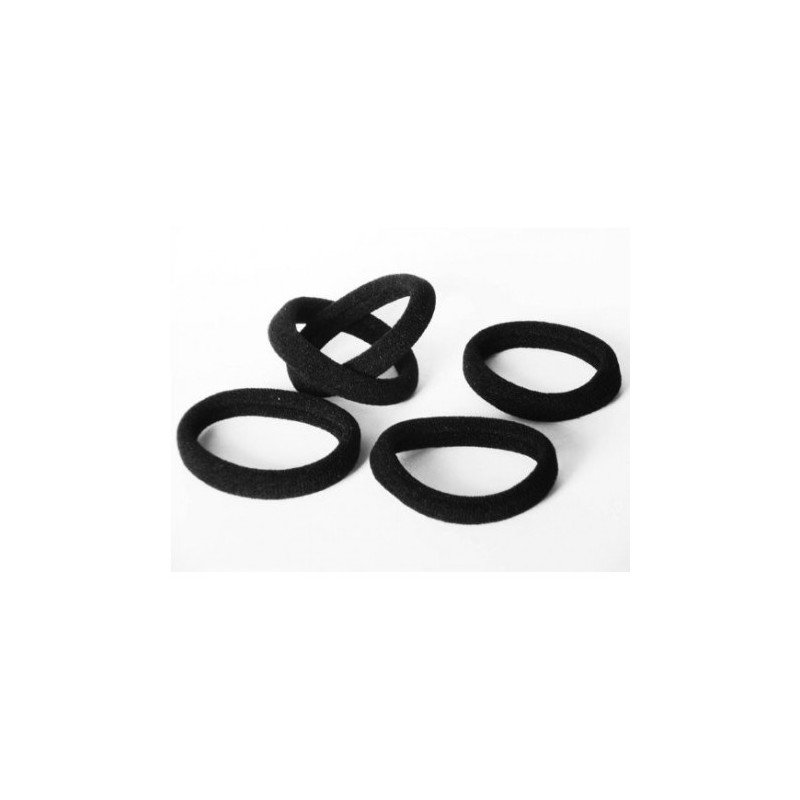Fratelli Pesce 8811 - Elasticini per Capelli Neri Blister 12 pz