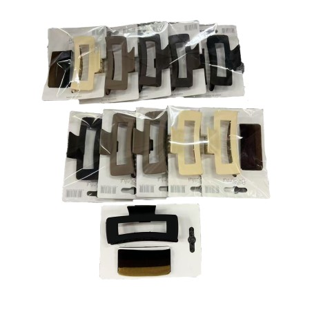 Fratelli Pesce 8812 - Blister Set Pinza e Elastico per Capelli