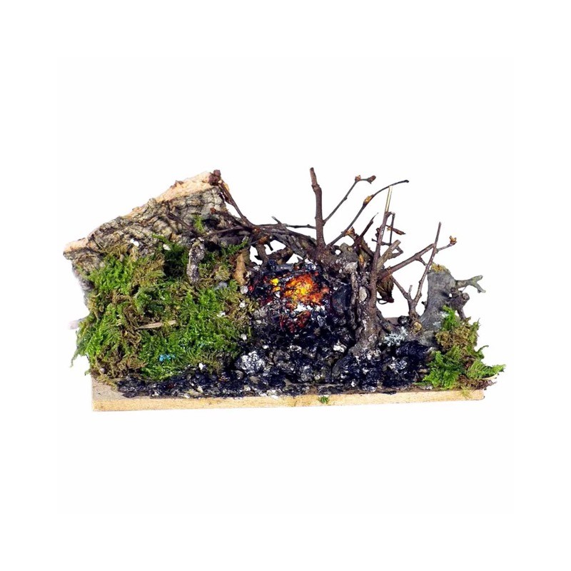 Rossi Rosa 11395 - Fuoco Effetto Fiamma 10 x 6 x 5 cm