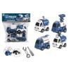 Fratelli Pesce 8831 - Busta 4 Veicoli Polizia Monta Smonta