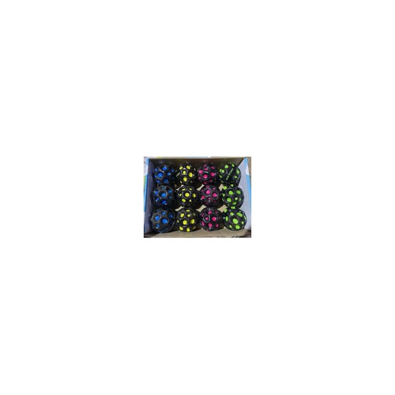 Fratelli Pesce 8836 - Pallina Jumpy Mega Rimbalzo Black Conf.12 pz