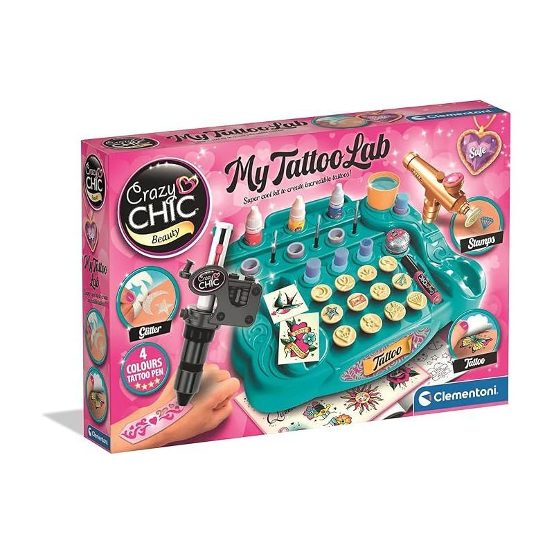 Clementoni 18260 - Crazy Chic - Tattoo Studio