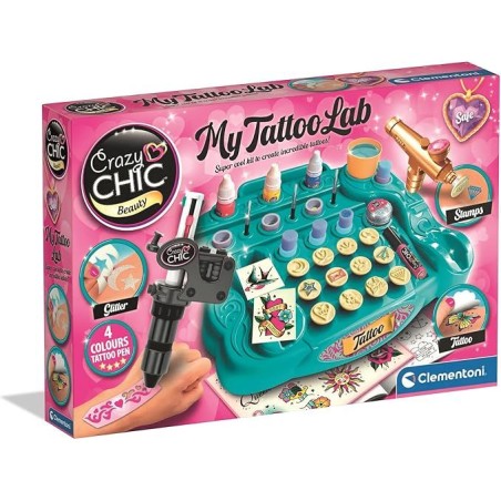 Clementoni 18260 - Crazy Chic - Tattoo Studio