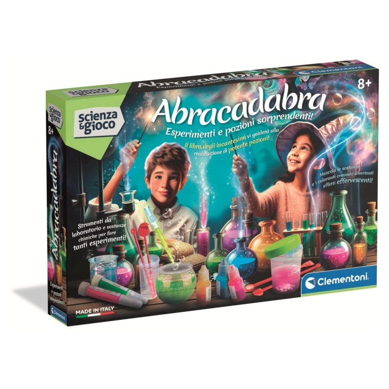 Clementoni 19436 - Scienza & Gioco - Abracadabra Esperimenti e Pozioni